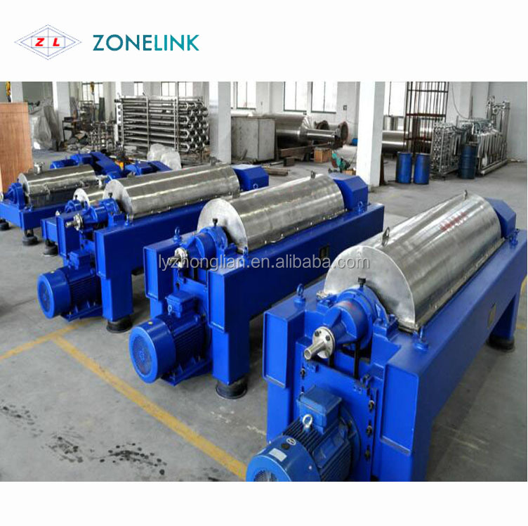 automatic continuous New design varec dairy calcium hycholoride decanter centrifuge for fish oil 3 phase tricanter