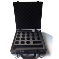 Buy cheap Fashion Aluminum Cue Case Size 420 * 350 * 80mm Black Color Easy Transport product