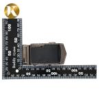 Fashion Auto Lock Zinc Alloy Buckle Simple Design For Business Men