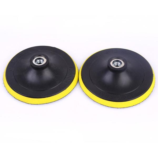 Buy cheap Round 6in Drill Brush Replacement 70g Hook And Loop Sanding Pad from wholesalers