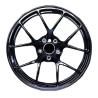 Buy cheap 5 split spoke black painted suppliers wheels 18 inch rim racing forged aluminum alloy wheel 5x112 5x114 3 5x120 from wholesalers