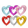 Buy cheap 18 Inch Heart Shaped Aluminium Foil Helium Balloons for Birthday Wedding Party from wholesalers