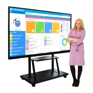 Wholesale 110 Inch Digital Interactive Whiteboard Intelligent Panel With Electromagnetic Pen from china suppliers