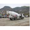 Buy cheap 10m³ White Twin Shaft Concrete Mixer Truck For Industrial from wholesalers