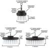 Buy cheap White Electric Extrusion Molding Scrubber Drill Brush Kit 3Pcs Household from wholesalers