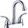 Buy cheap Brass 2 Handle Centerset Lavatory Faucet High Arc In Chrome from wholesalers