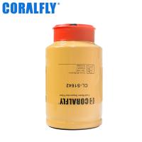 Buy cheap 326-1642 Excavator Fuel Water Separator Filter Spin On CORALFLY Filter product