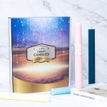 100% Cotton Wick Craft Candle Large Unscented Pillar Candle Set For Home