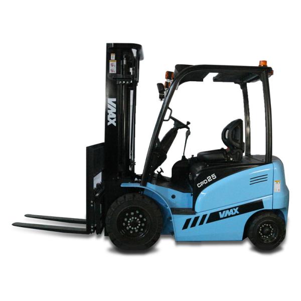 Buy cheap Warehouse Fork Lift Truck Mini 2.5ton Electric Forklift 2098 * 2353 * 1170mm from wholesalers