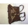 Buy cheap Neutral PU Leather Baby Changing Bag , Messenger Diaper Bag 18"W X 13"H X 4.5"D Inch from wholesalers