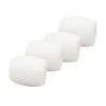 Buy cheap 80x70mm White Nylon Wheels 600kg Loading Pallet Jack Loaded Wheels Ball Bearing from wholesalers
