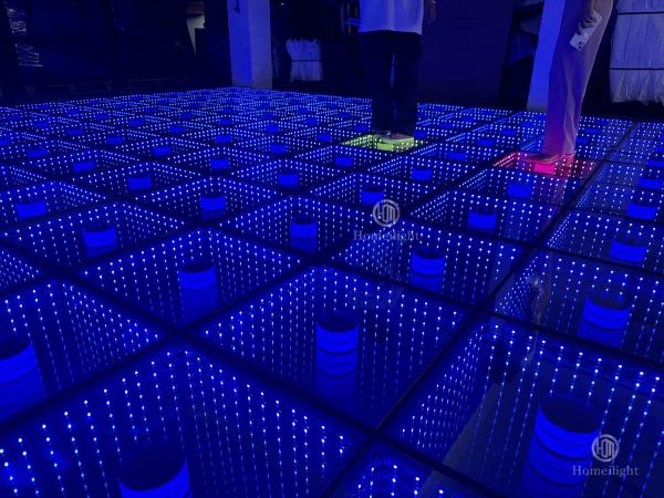 Buy cheap High Brightness 3d Mirror Dance Floor Interactive LED Dance Floor For Wedding Party from wholesalers