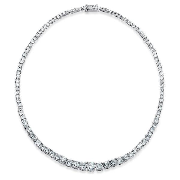 Buy cheap Iced Out Tennis Chain White Mix CZ Pong Setting Ice Necklace For Hip Hop Lovers from wholesalers