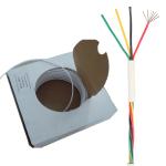 8 Cores ExactCables Italy Market Shielded Alarm Cable 2x0.22 2x0.75 Bare Copper