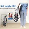 Buy cheap Airplane use Foldable manual light weight travel transport wheelchair from wholesalers