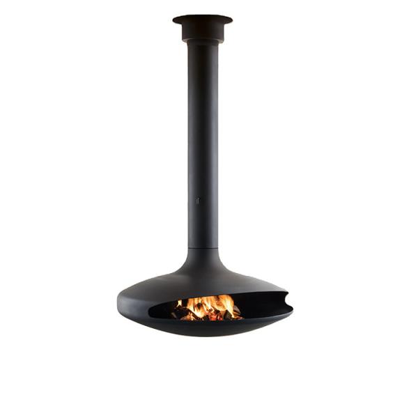 fireplace contemporary burning stove forwood suspended stove contemporary