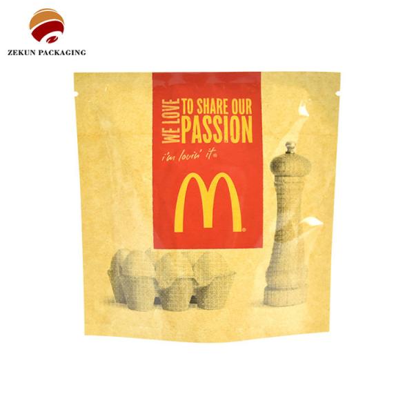 Buy cheap Shiny Finishing Food Packaging Bag Customizable Colors Gravure Printed from wholesalers
