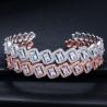 Buy cheap AAA+ Elegant Square CZ Bracelets Zircon Tennis charm Bracelets & bangles CZ Bracelets & bangle Wedding Jewelry from wholesalers