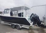 9m 30ft Aluminum Fishing Boats Inshore Cruiser With Enclosed Hardtop Plate Hull