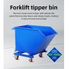 Buy cheap Tilting Hopper Truck Metal Dump Truck Skip Bins Waste Container For Waste Treatment from wholesalers