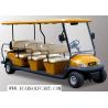 Buy cheap Yellow 12 Passenger Golf Cart , Electric Shuttle Bus For Tourist Resort from wholesalers