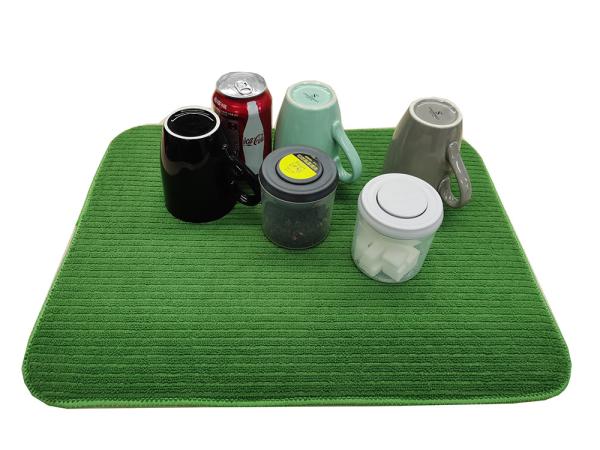 Buy cheap 38x50cm Microfiber Absorbent Dish Drying Mat For Draining Dishes from wholesalers