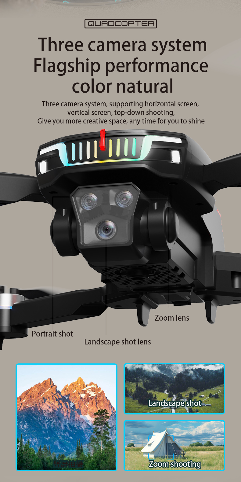 Unleash the Power of J16 Drone Three Camera System Remote Control and Altitude Hold Mode for Superior Aerial Photography