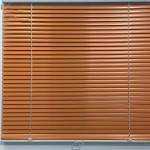 Narrow Blade Office Venetian Blinds Cordless Aluminum Blinds Functional