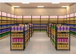 Wooden Super Market Rack for Heavy Duty Gondola Supermarket Shelves