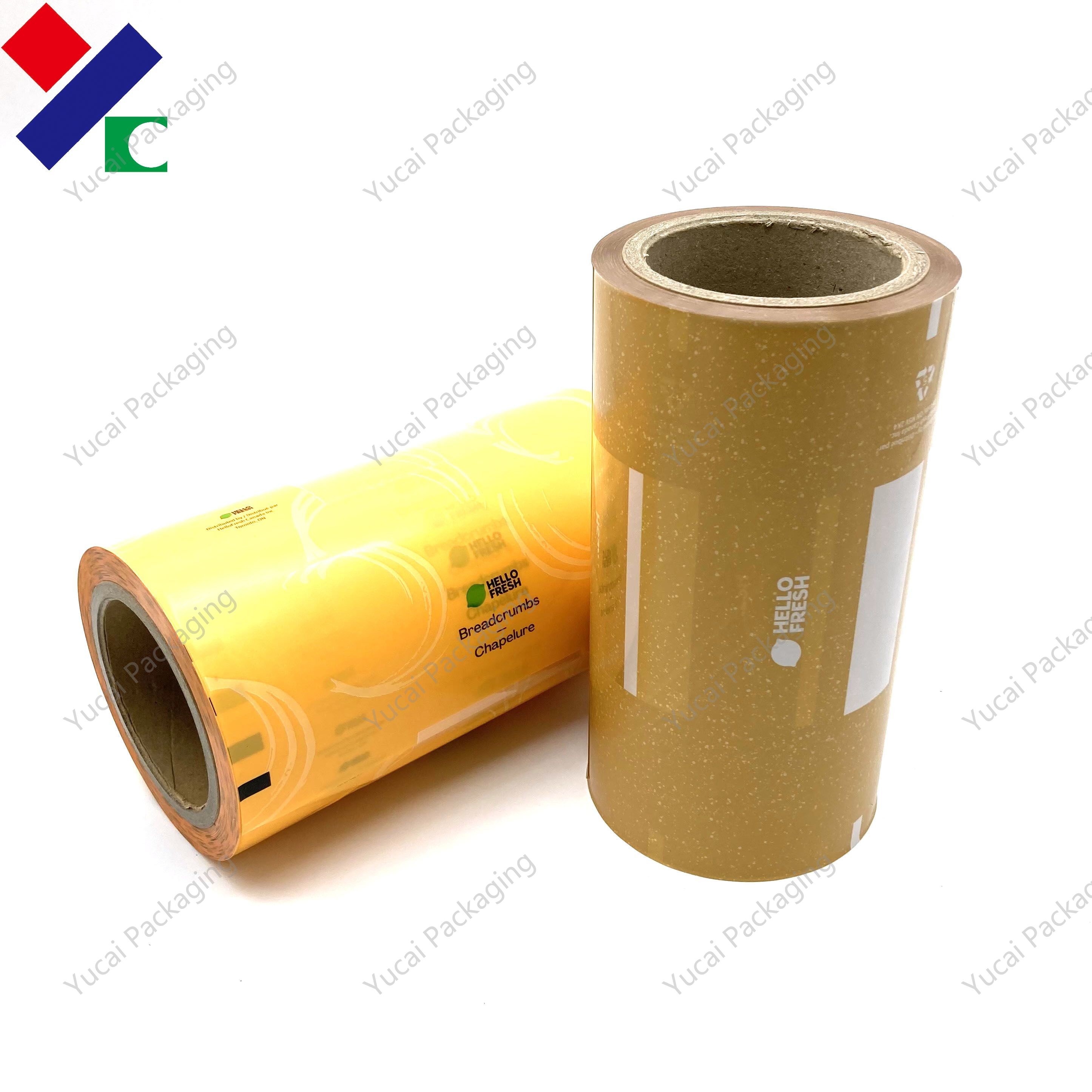 Plastic Color Printed Frozen Food Packaging Film Roll 1000m Length