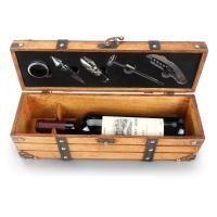 Buy cheap Premium Gift Wooden Wine Box Single Gift Wine Box For Birthday Wedding product