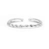 Buy cheap Party Silver Cubic Zirconia Rings , Sterling Silver Wedding Ring Sets from wholesalers