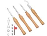 3PCS(Round/Diamond/Square) Carbide Woodturning Cutters Set, 24 Hour Service