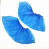 Buy cheap Non Woven Medical Shoe Cover , Plastic Blue Disposable Pe Shoe Cover from wholesalers