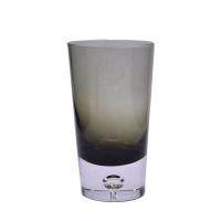 Buy cheap Grey Color Air Bubble Bottom Unique Cocktail Glasses . Bohemian Drinking Glasses product