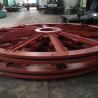 Buy cheap Forging Flat Belt Iron 14000mm Head Sheave Wheel from wholesalers