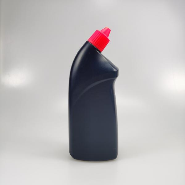 Buy cheap 700ml HDPE Toilet Cleaner Bottle for Eco-friendly Toilet bowl Detergent Coating color from wholesalers