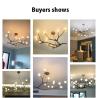 Buy cheap Living room Bedroom Wooden Tree Branch decorative lustre pendant home Chandelier lighting( WH-CI-107) from wholesalers