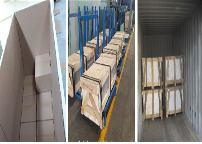 Bulletproof Transparent PV Glass , Low Iron Textured Solar Photovoltaic Glass