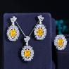 Buy cheap Fashion Women Wedding Necklaces Sets Vintage Collar Rhinestone Crystal Choker Necklaces & Pendants Jewelry Set from wholesalers