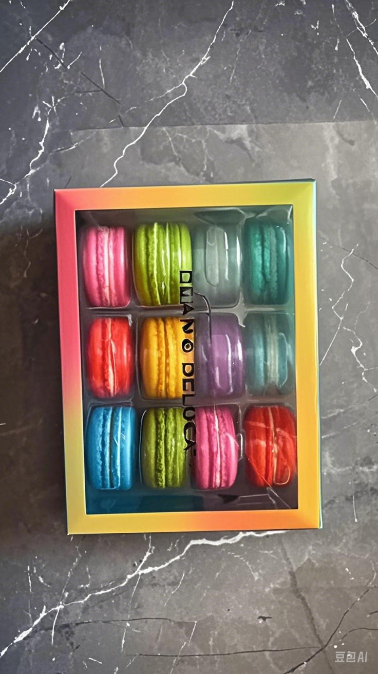 Lightweight Macaron Packaging Trays Paper Macaron Gift Boxes Easy Handling