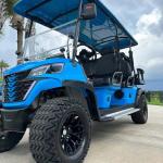 Six-Seater Electric Off-Road Luxury Golf Cart Lithium Battery Supports