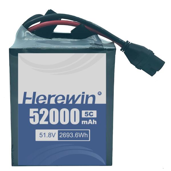 Buy cheap Long-Lasting 52000mAh Semi-Solid State Battery with 51.8V Voltage and CAN Communication Port from wholesalers