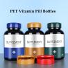 Buy cheap 200cc 500cc Wide Mouth Flip Cap Bottle in Pink for Customized Private Label PET Vitamin Pill or Chocolate Packaging from wholesalers