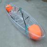 Buy cheap Sit On Top Clear Bottom Boat , 21kg Ocean River Kayak With Seat / Paddle from wholesalers