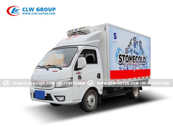 Buy cheap Dongfeng Mini 6 CBM Freshgoods Refrigerated Box Truck Insulation Trucks from wholesalers