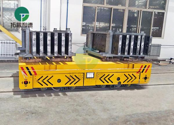 Buy cheap Industrial Motorized Material Handling Battery Driven Transfer Cart Transport Carriage With Battery Drive from wholesalers