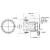 Buy cheap 1/3" 2.85mm F2.0 3Megapixel Waterproof S-mount M12 Wide Angle Lens for AR0330 from wholesalers
