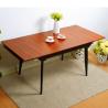 Buy cheap Mahogany Wood Retractable Convertible Dining Table Adjustable from wholesalers