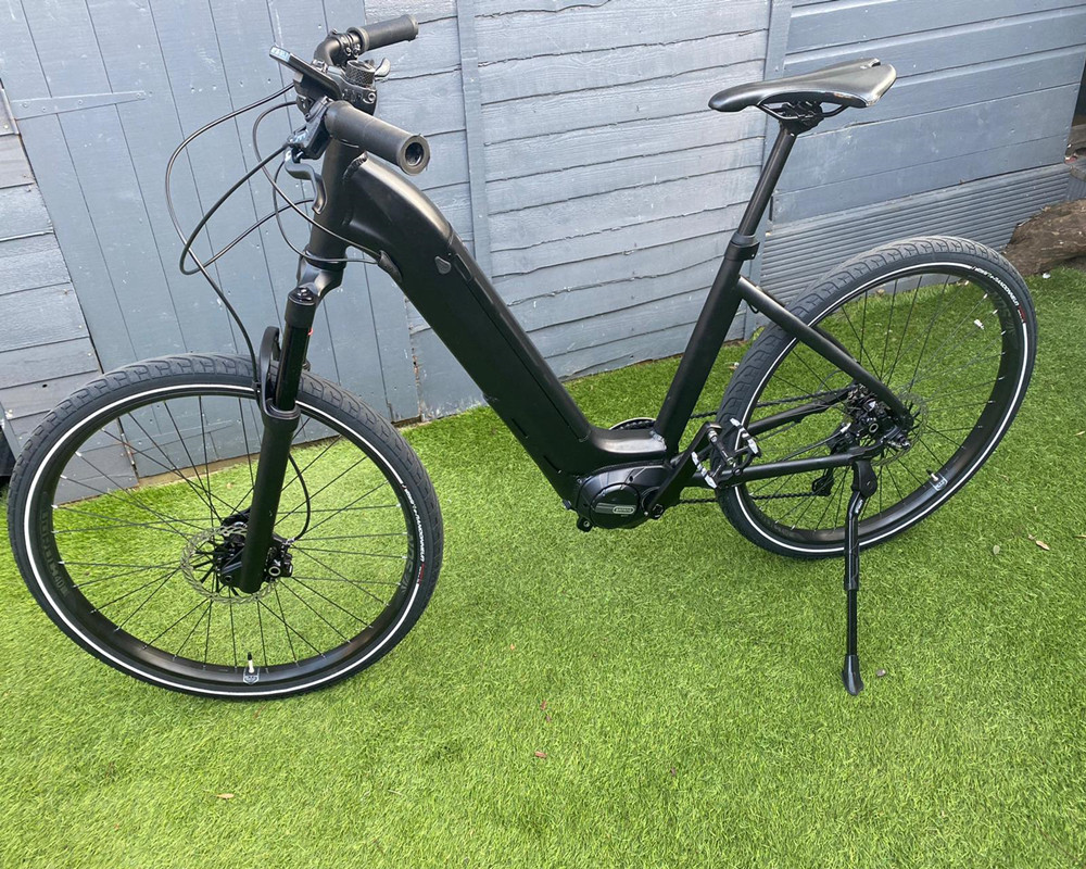 City Size Womens 26 Inch Wheel Electric Bike Step Through 48V 500W M500 Motor